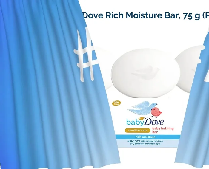 Review of Baby Dove Rich Moisture bar: benefits (specially developed for delicate skin), price.