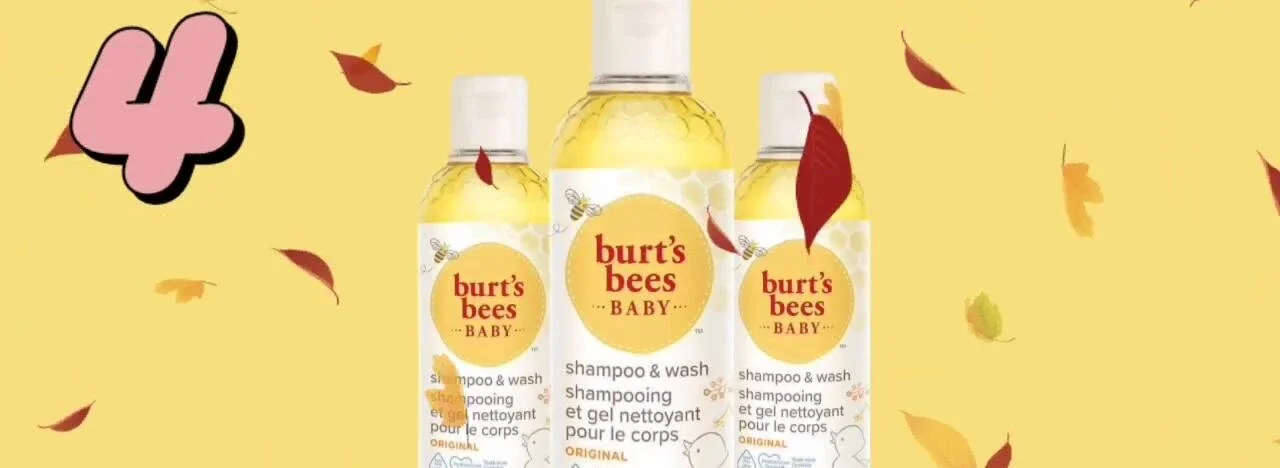 Burt's Bees Baby Shampoo & Wash bottle