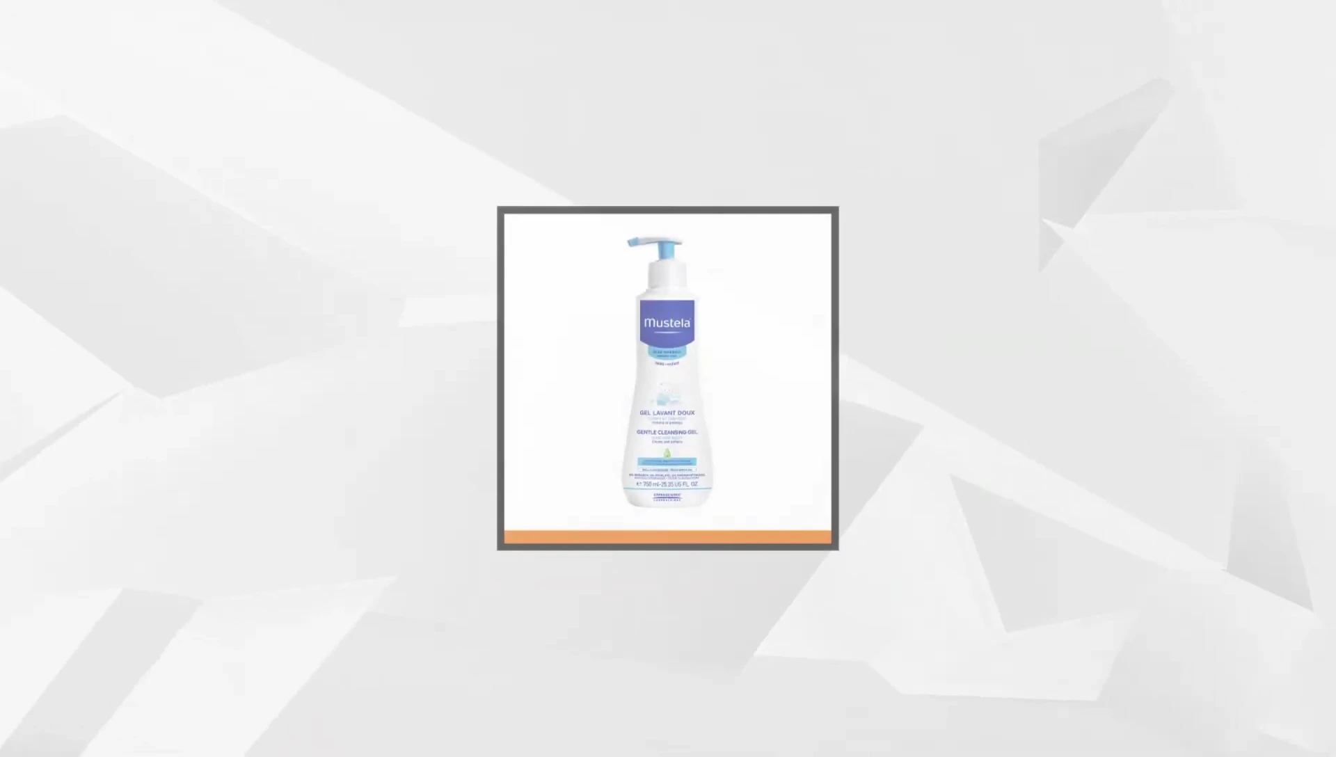 Mustela Baby Gentle Cleansing Gel bottle