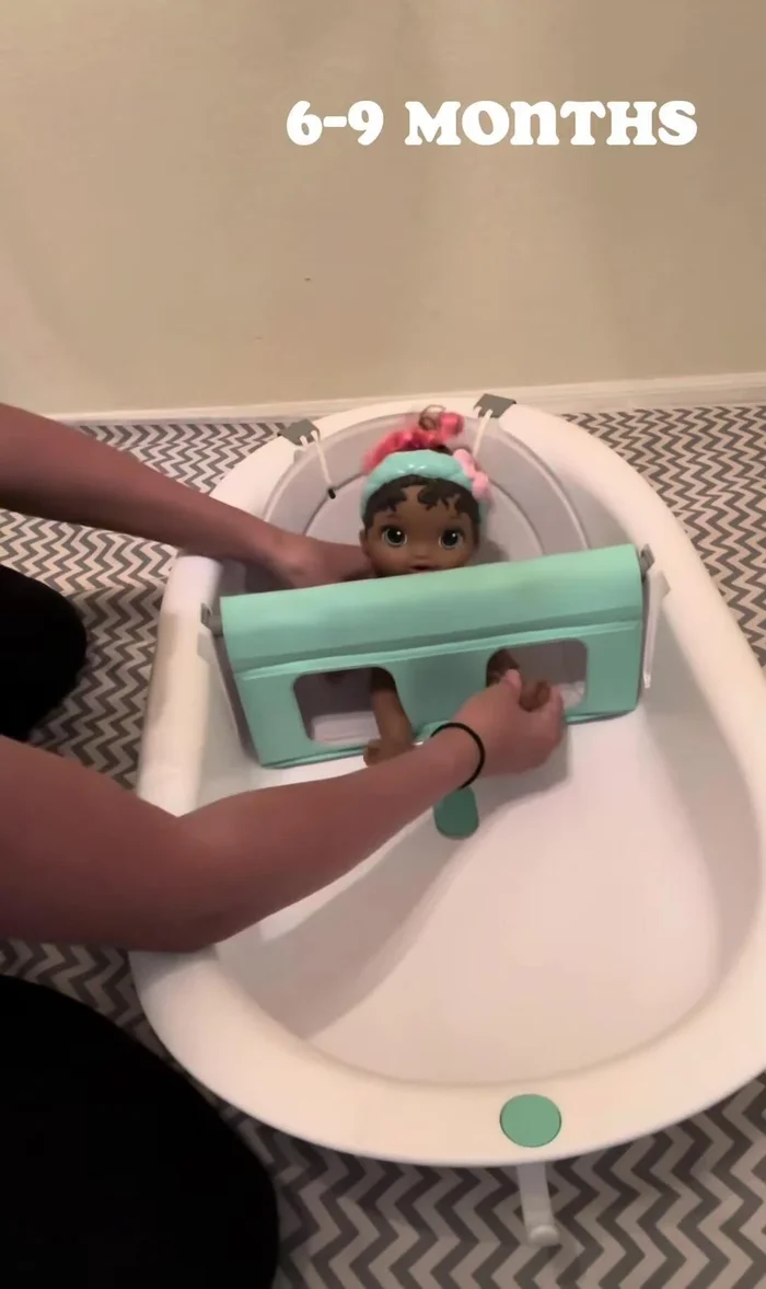 9-12 Months: No insert needed. Use the shortest slots.