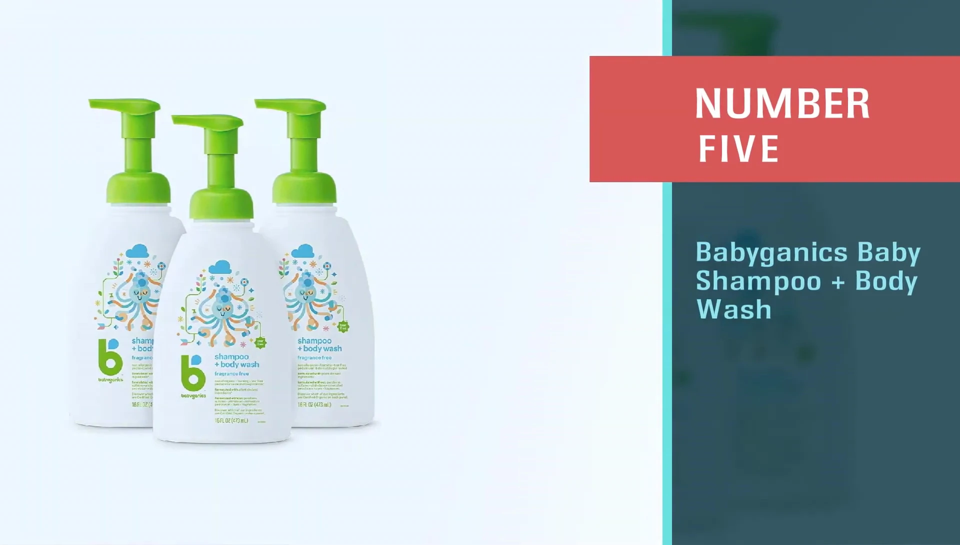 Babaganics Baby Shampoo Plus Body Wash bottle