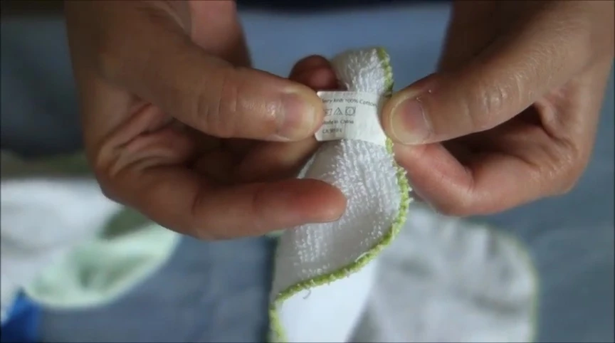 Final shot summarizing the positive aspects of the Kitty Way washcloths.