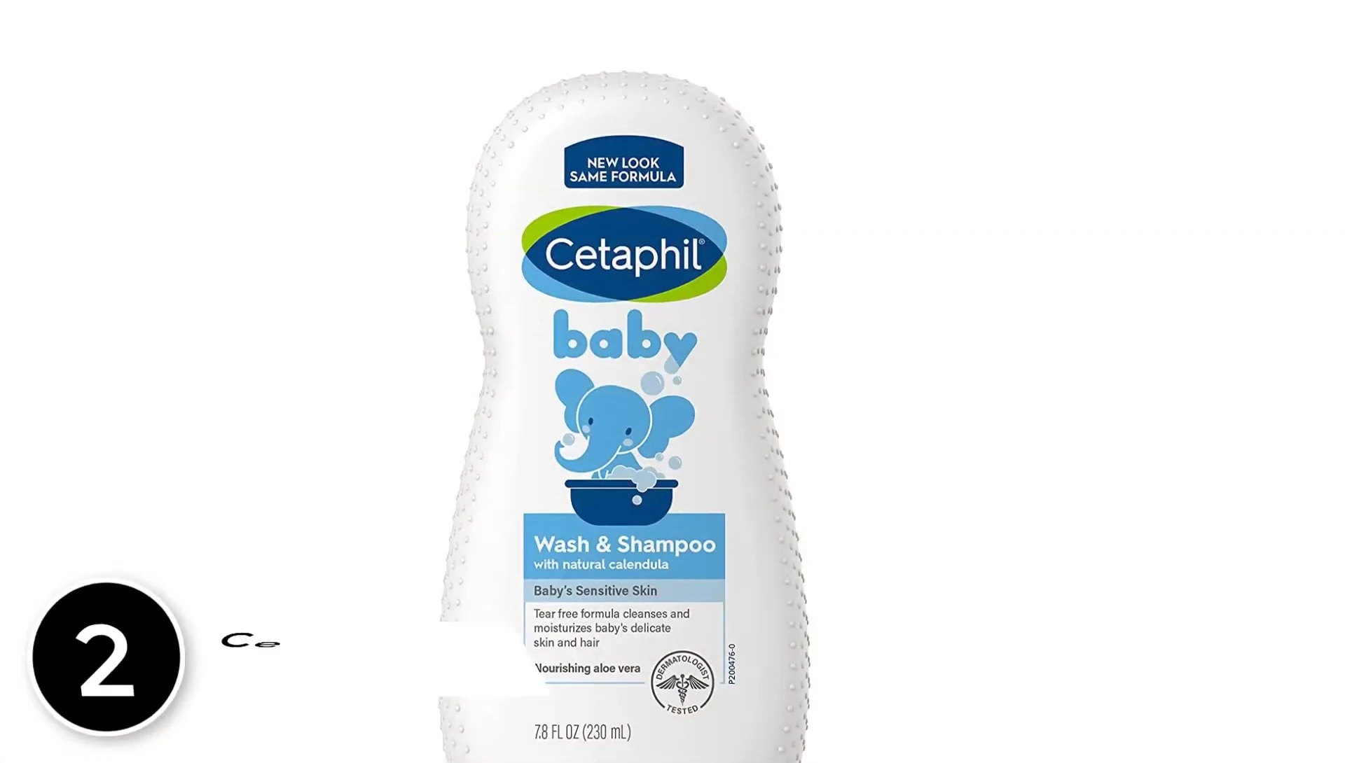 Cetaphil Baby Wash and Shampoo bottle