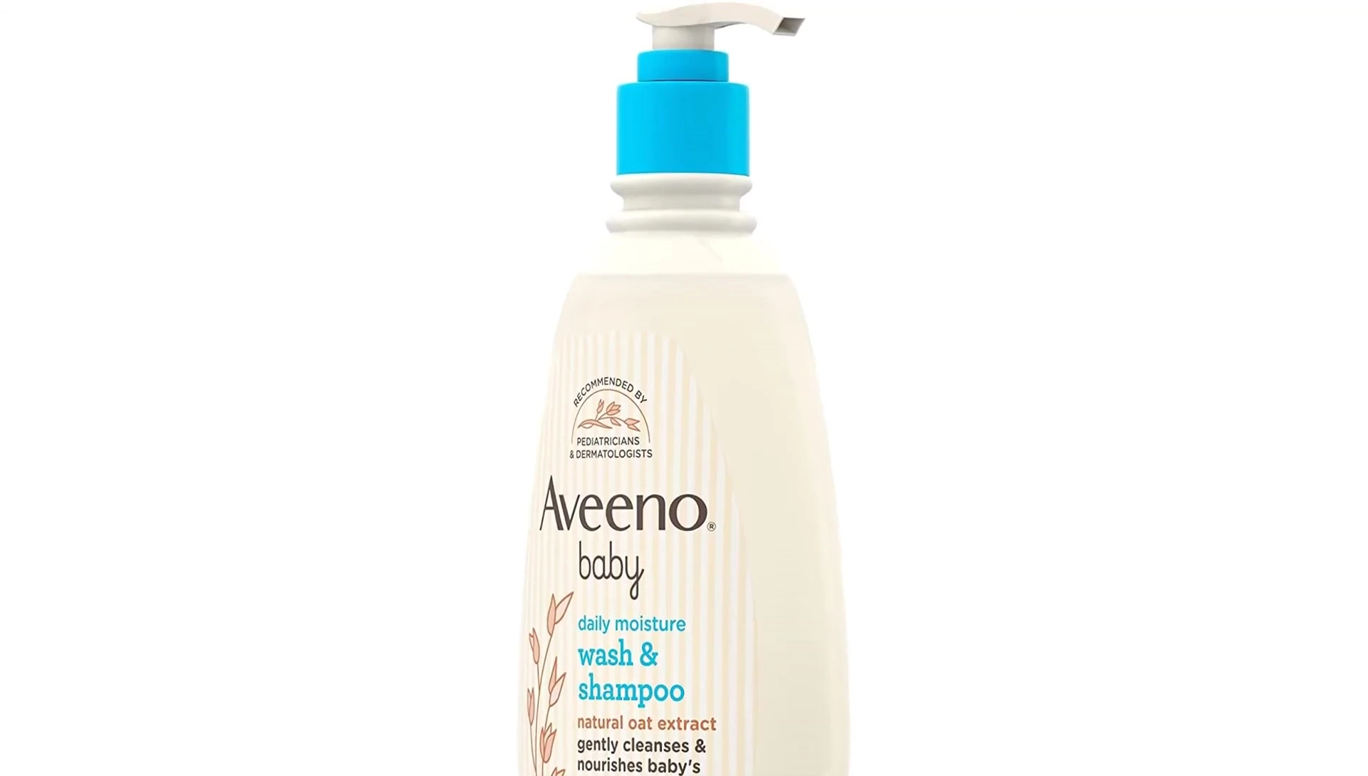 Aveeno Baby Gentle Wash and Shampoo texture close-up