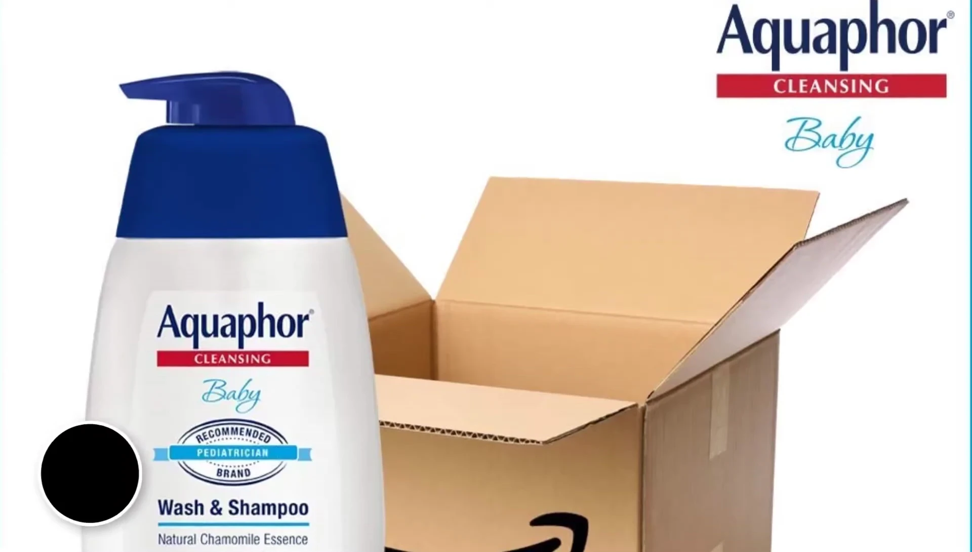 Aquaphor Baby Wash and Shampoo bottle