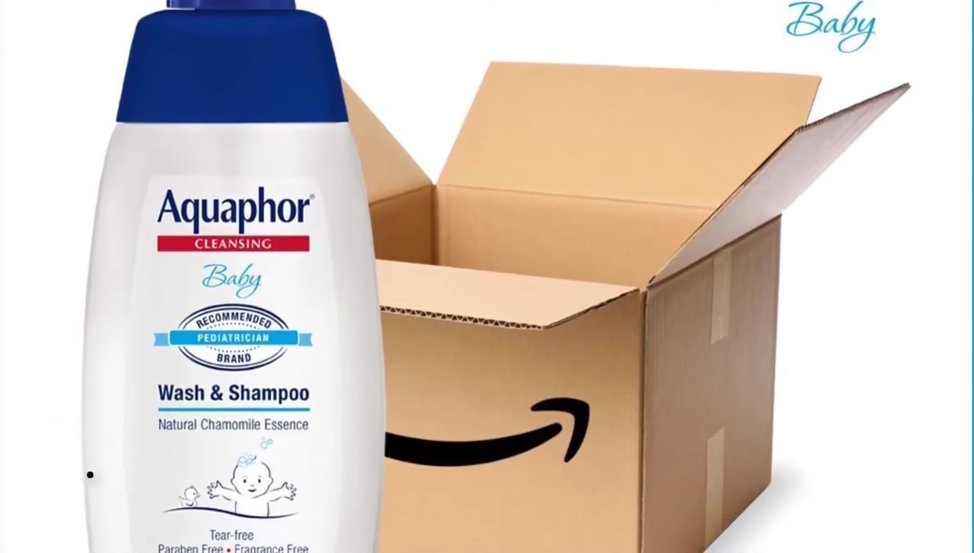Close-up of Aquaphor Baby Wash and Shampoo texture