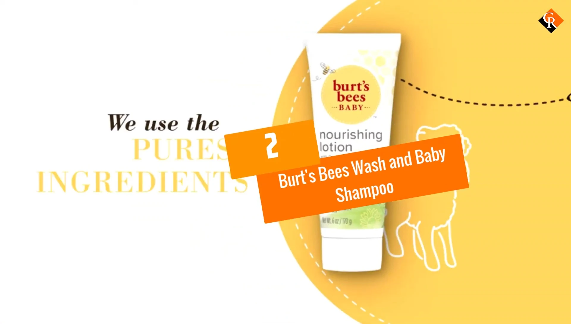 Burt's Bees Baby Wash & Shampoo bottle