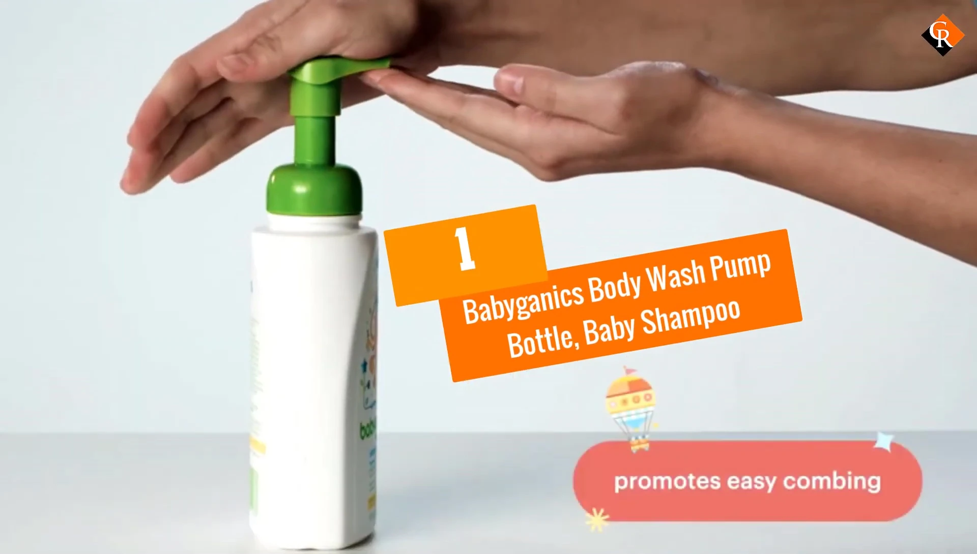 Babyganics Body Wash & Shampoo bottle