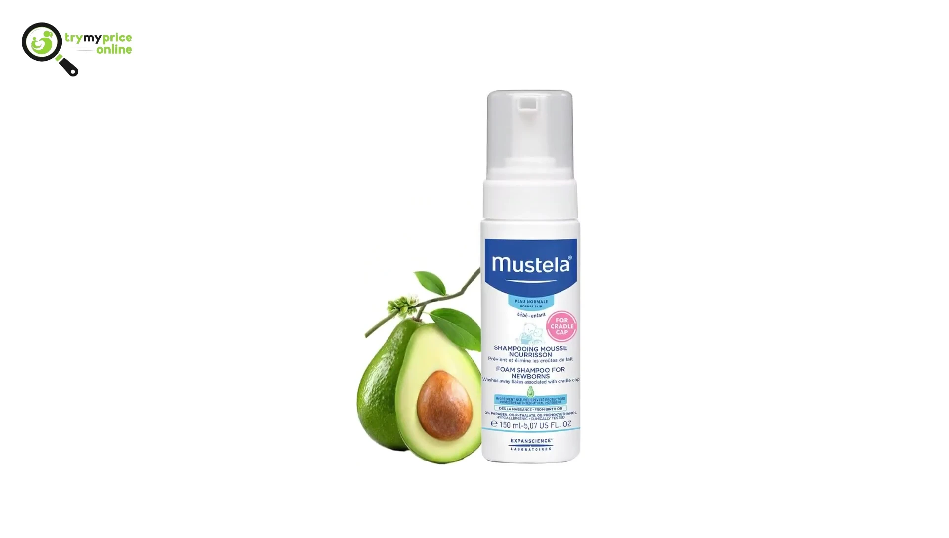 Image highlighting Mustela's avocado extract