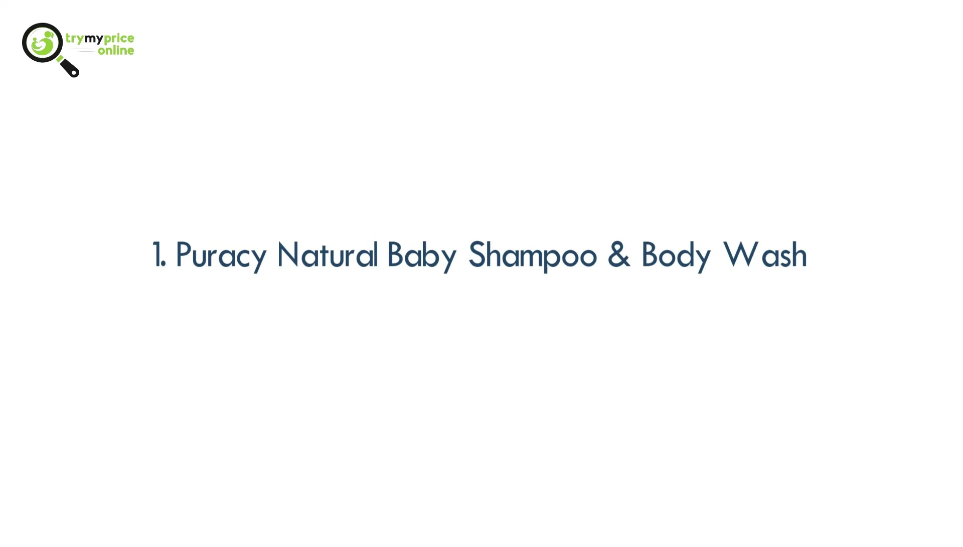 Puracy Natural Baby Shampoo and Body Wash bottle