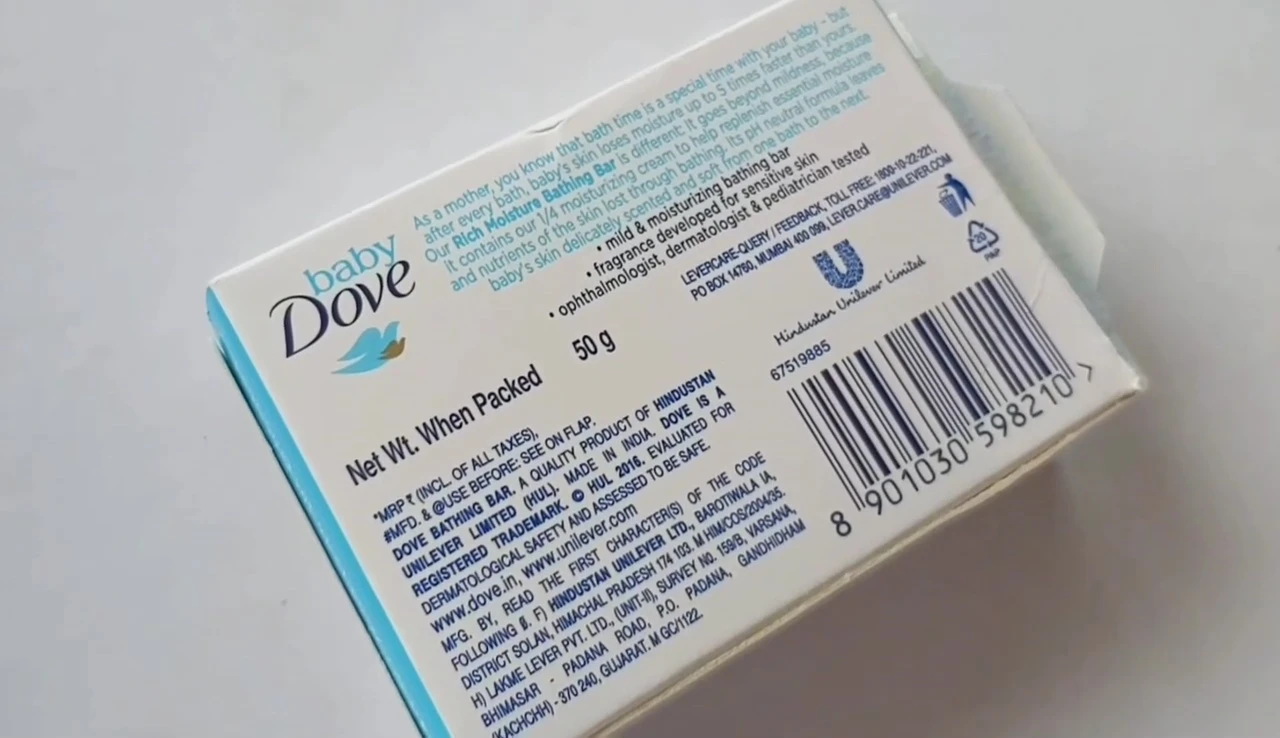 Image referencing the soap's use in winter for dry skin.