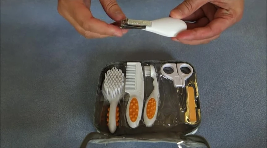Safety First grooming kit with nail clippers