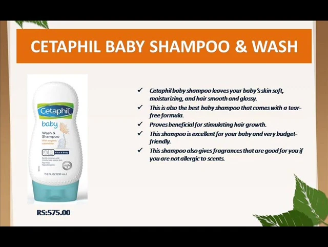 Screenshot describing the positive effects on hair and skin.