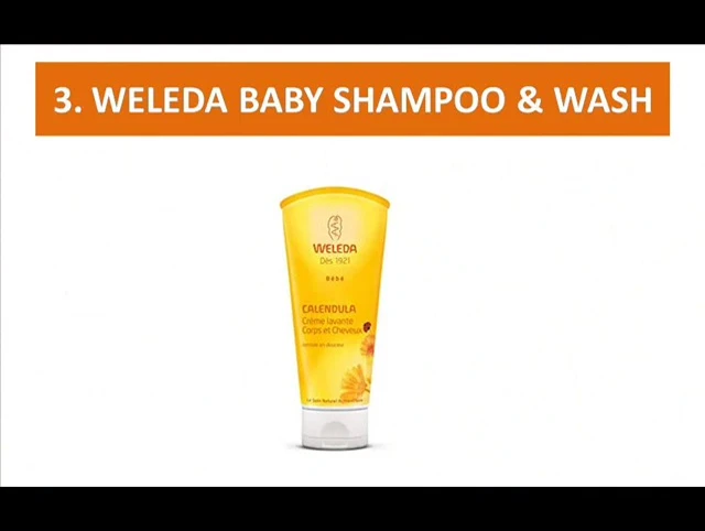 Product shot of Velida Gentle Baby Wash and Shampoo.