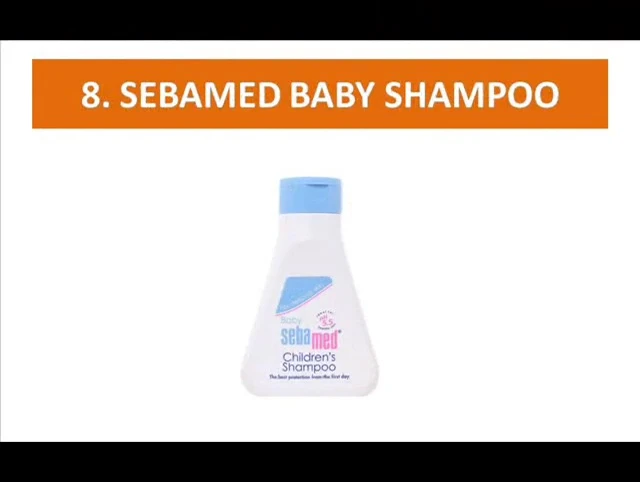 Product shot of Sebamed Baby Shampoo.
