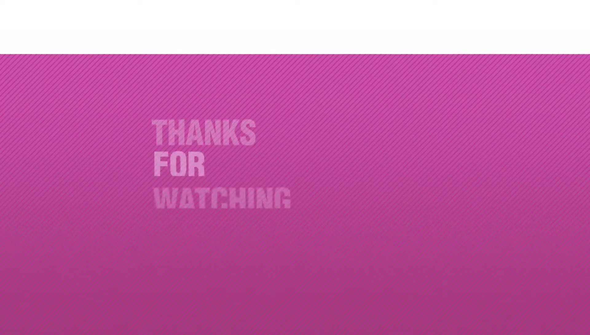 End screen of the Little Twig Baby Products video