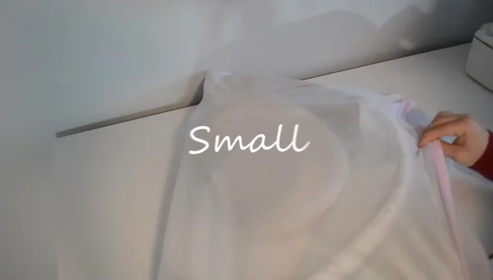 Place delicate items in laundry bags.