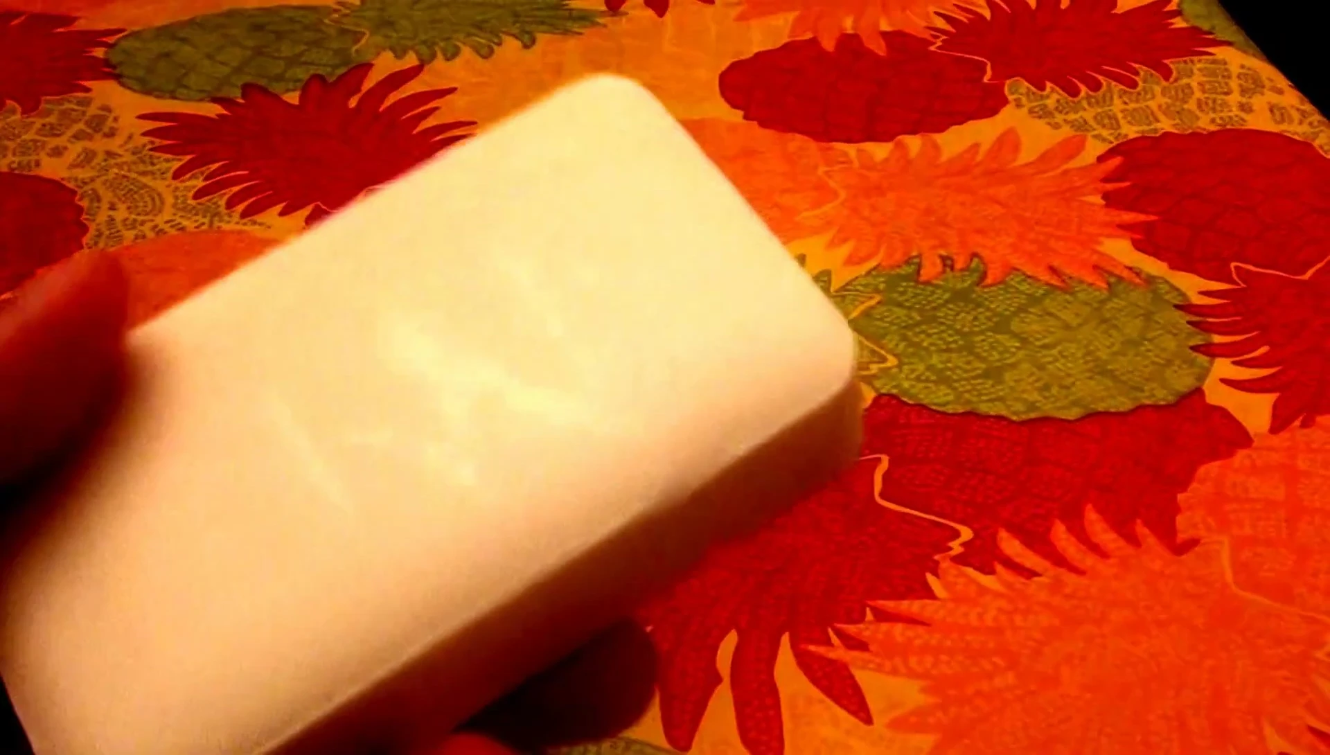 Close-up of the Sprouts Goat Milk Soap bar in its packaging