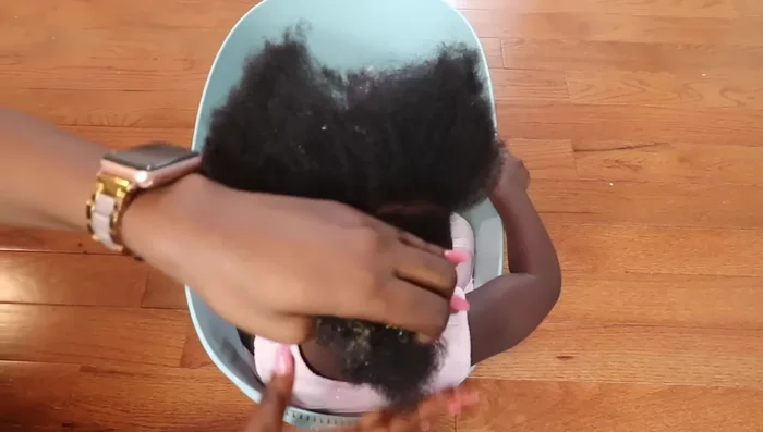 Style Hair: Twist, braid, or cornrow the hair, securing with small hair ties (avoid rubber bands).