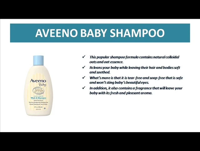 Close-up of Aveeno ingredients list