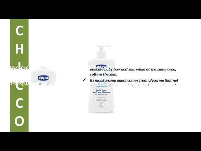 Chicco Baby Moments Shampoo bottle