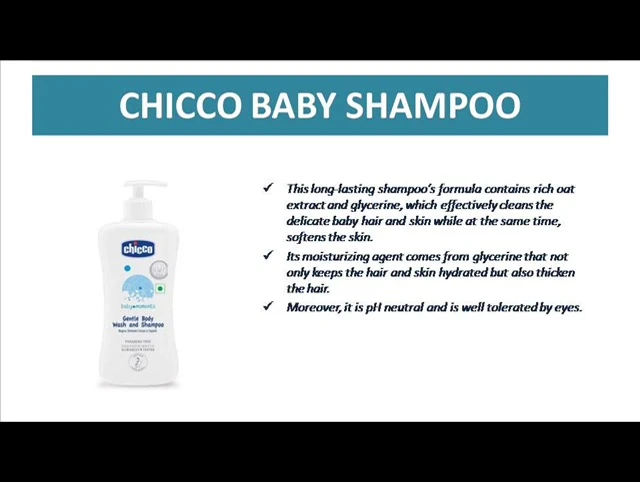 Close-up shot of Chicco Baby Moments ingredients