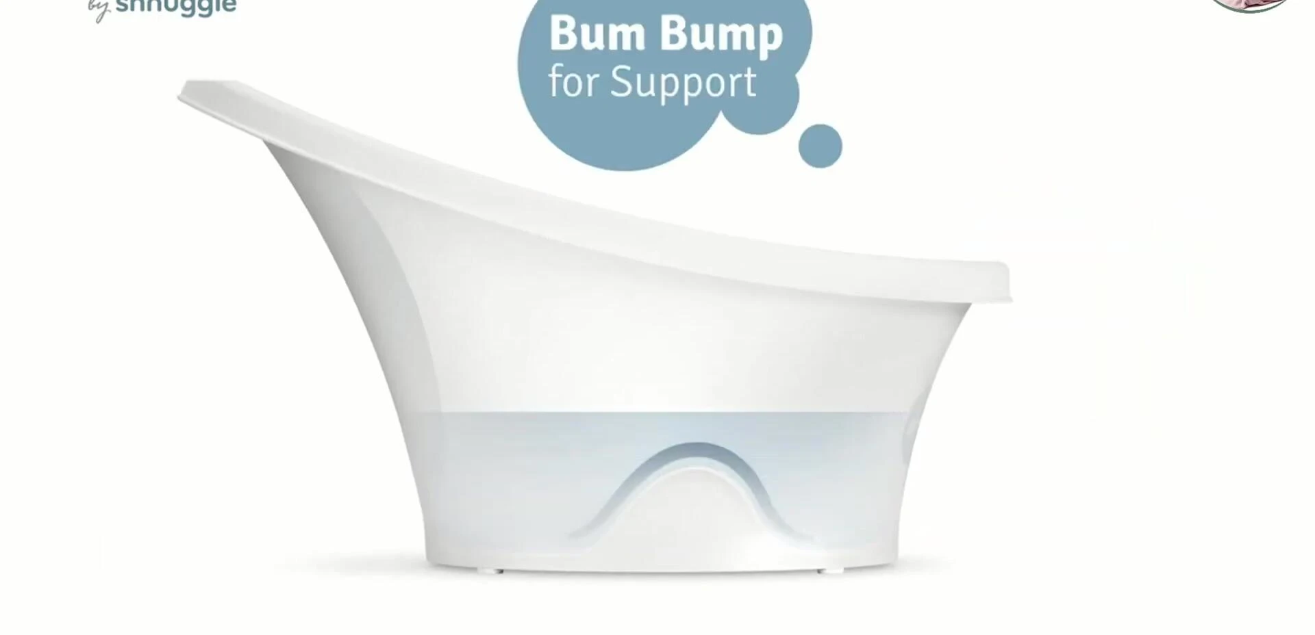 Close-up of the Baba Tub showcasing its compact and versatile design.