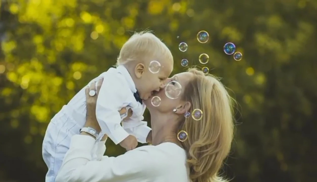 Baby using the product