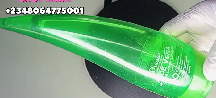 Add 50g of Aloe Vera gel and stir.