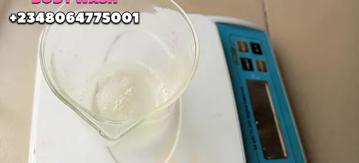 Add 50g of Cocoamidopropyl Betaine and stir.