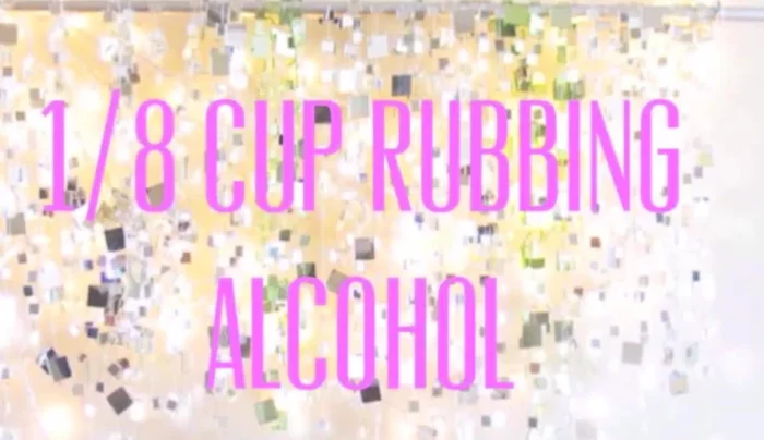 Add ⅛ of a tablespoon of laundry detergent.