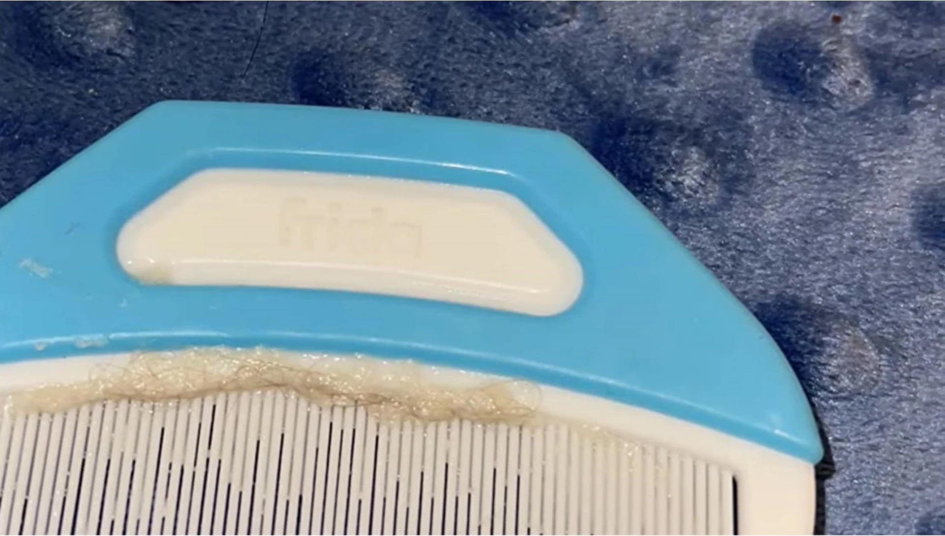Close-up of the Freo Baby Cradle Cap System components