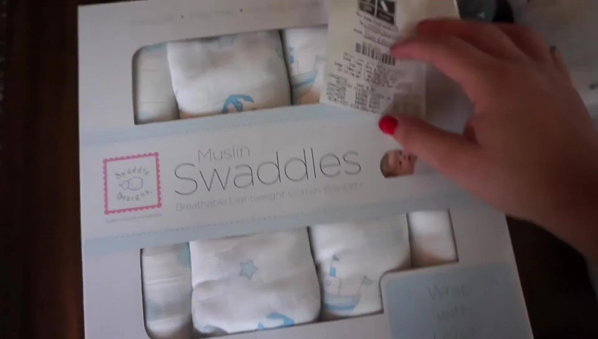 Muslin swaddles