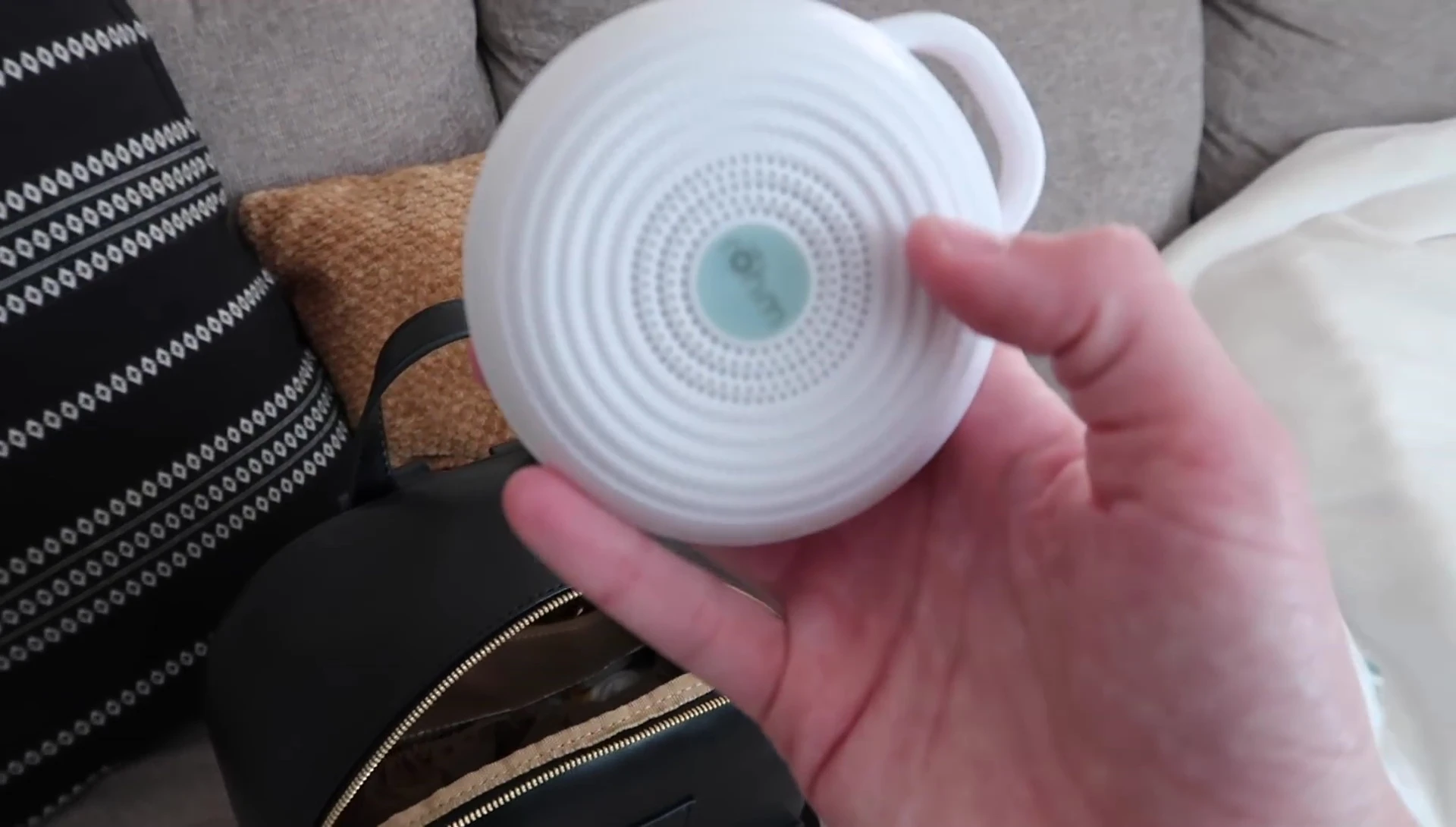 Portable sound machine.