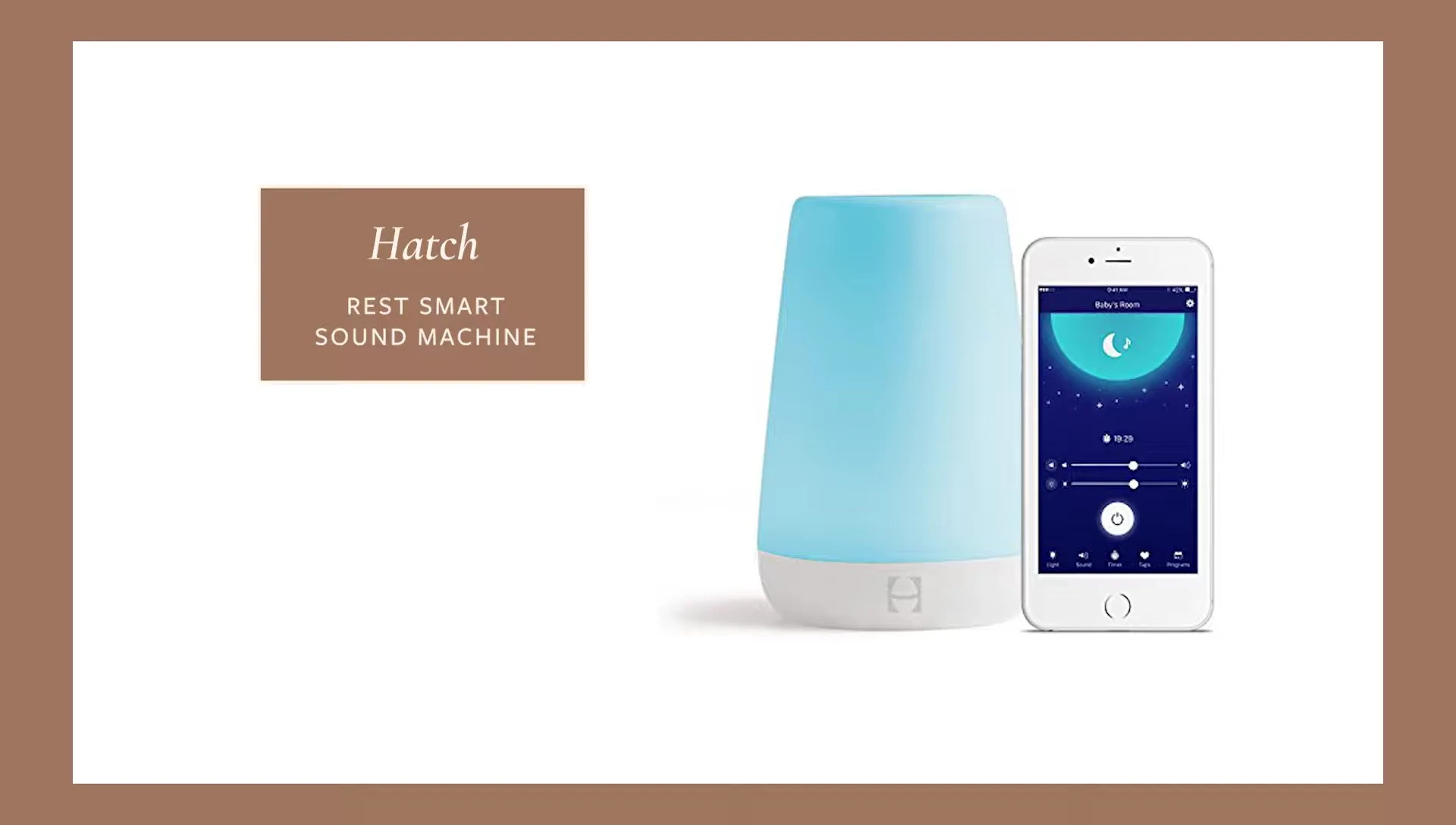 Hatch Rest white noise machine and nightlight
