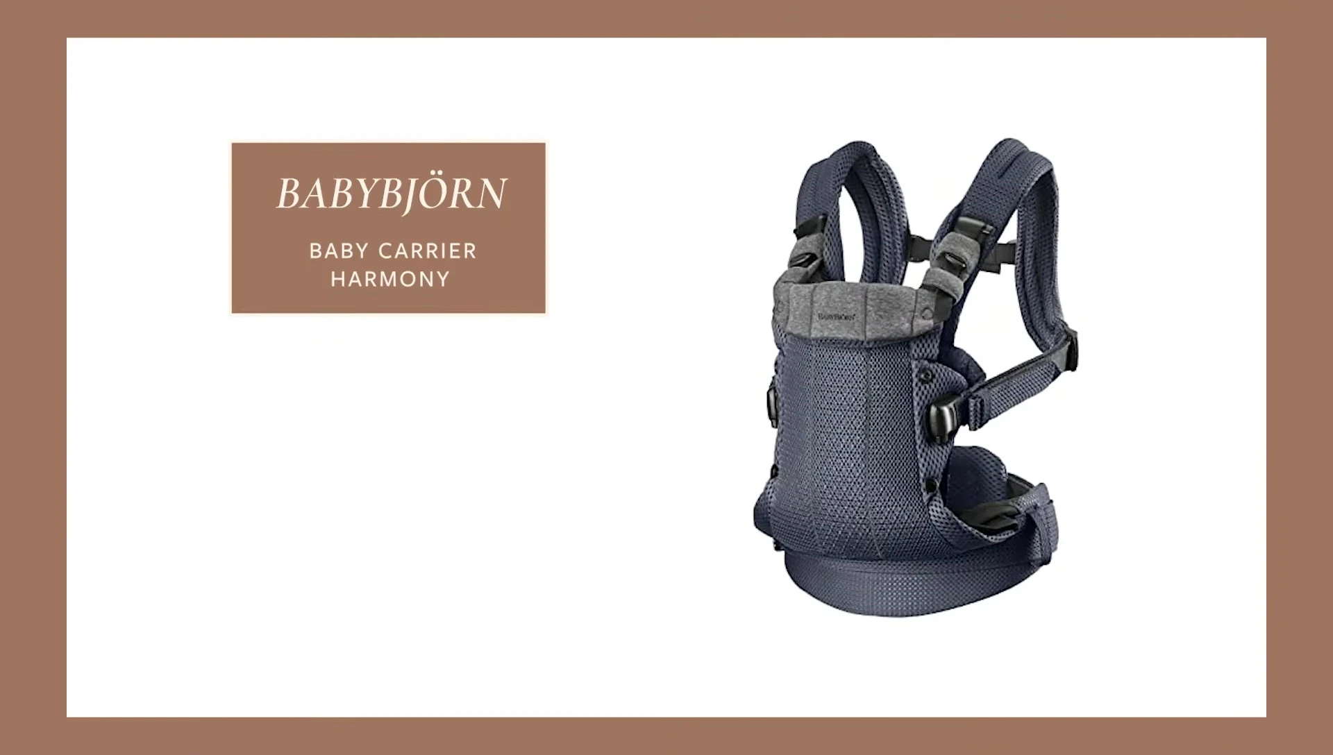 BabyBjorn Harmony carrier