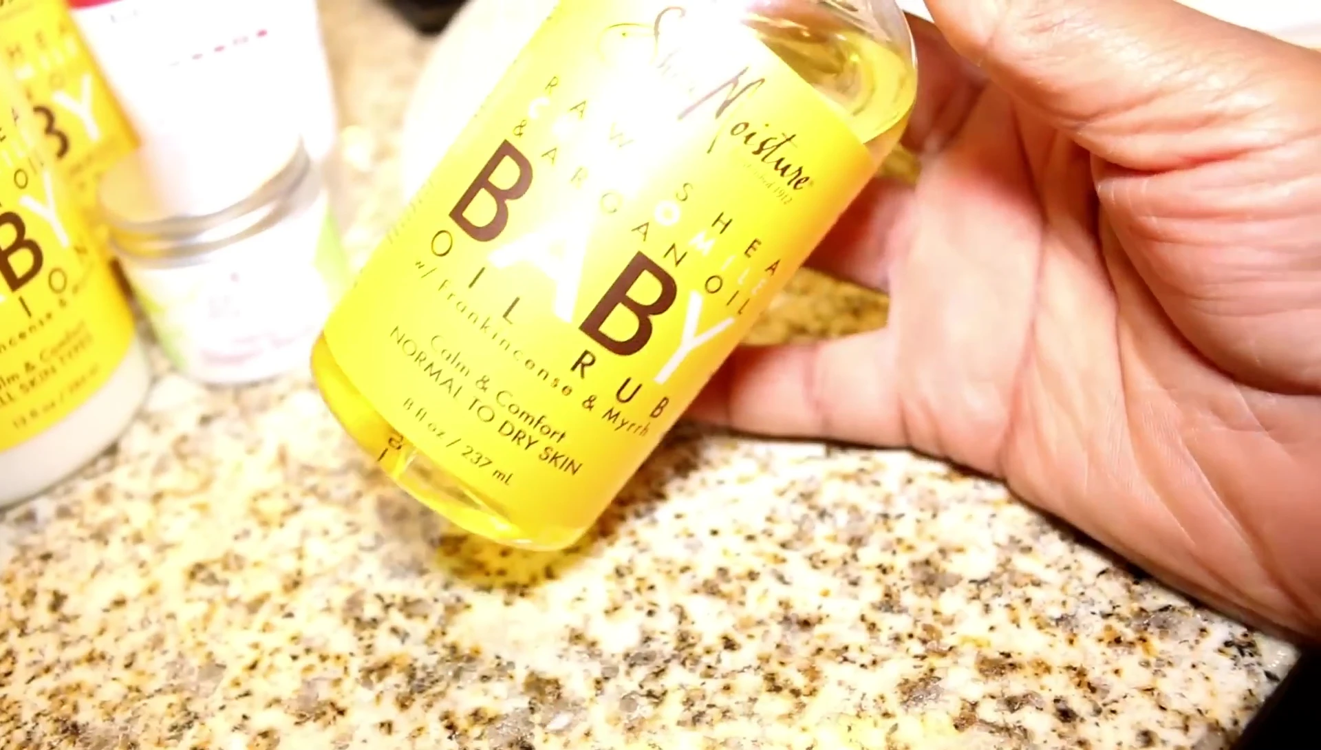 SheaMoisture Baby Oil Rub