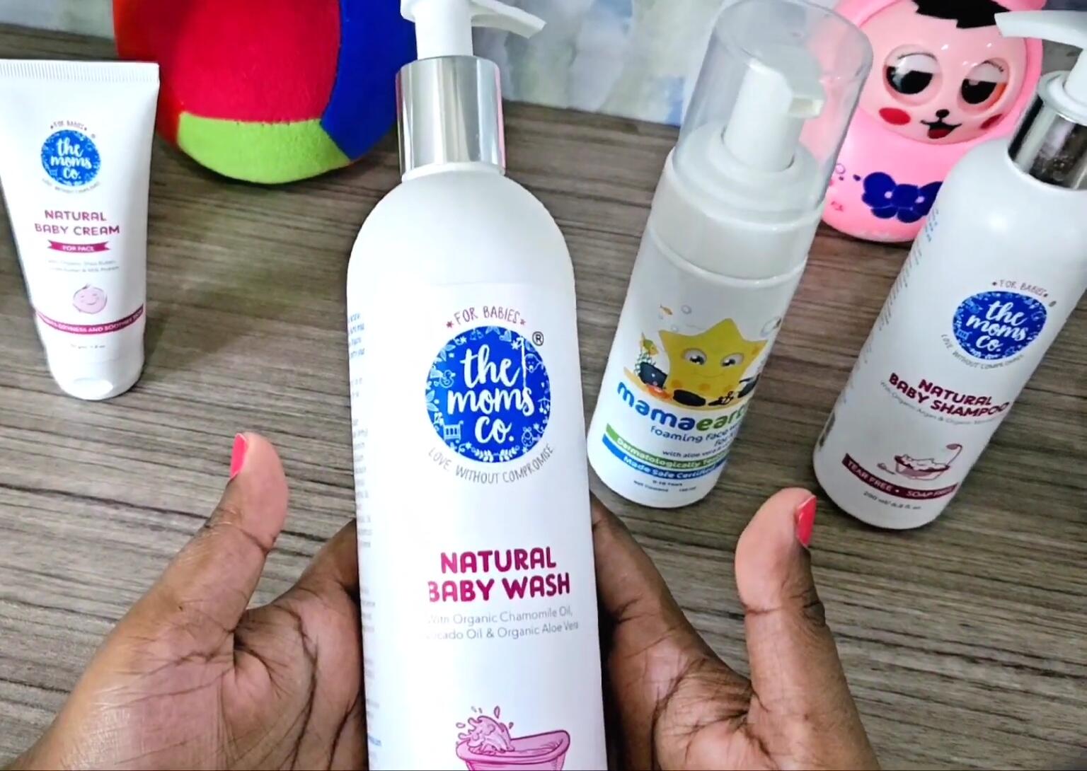 Product shot of D Men's Coca Natural Baby Body Wash bottle