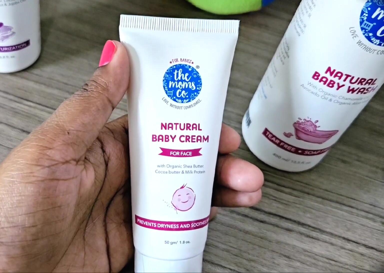Product shot of D Men's Coca Natural Baby Cream jar