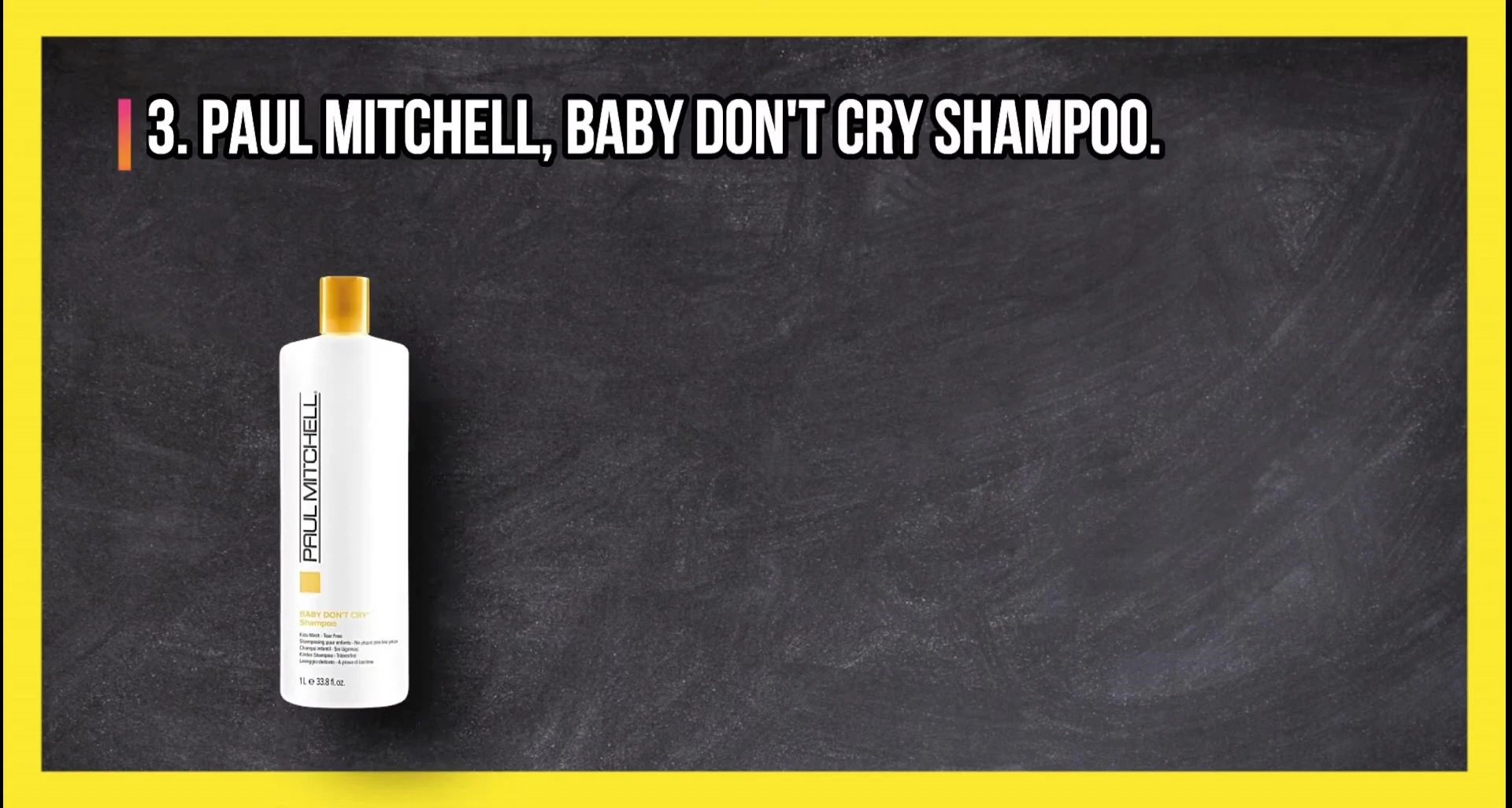 Paul Mitchell Baby Don't Cry Shampoo bottle