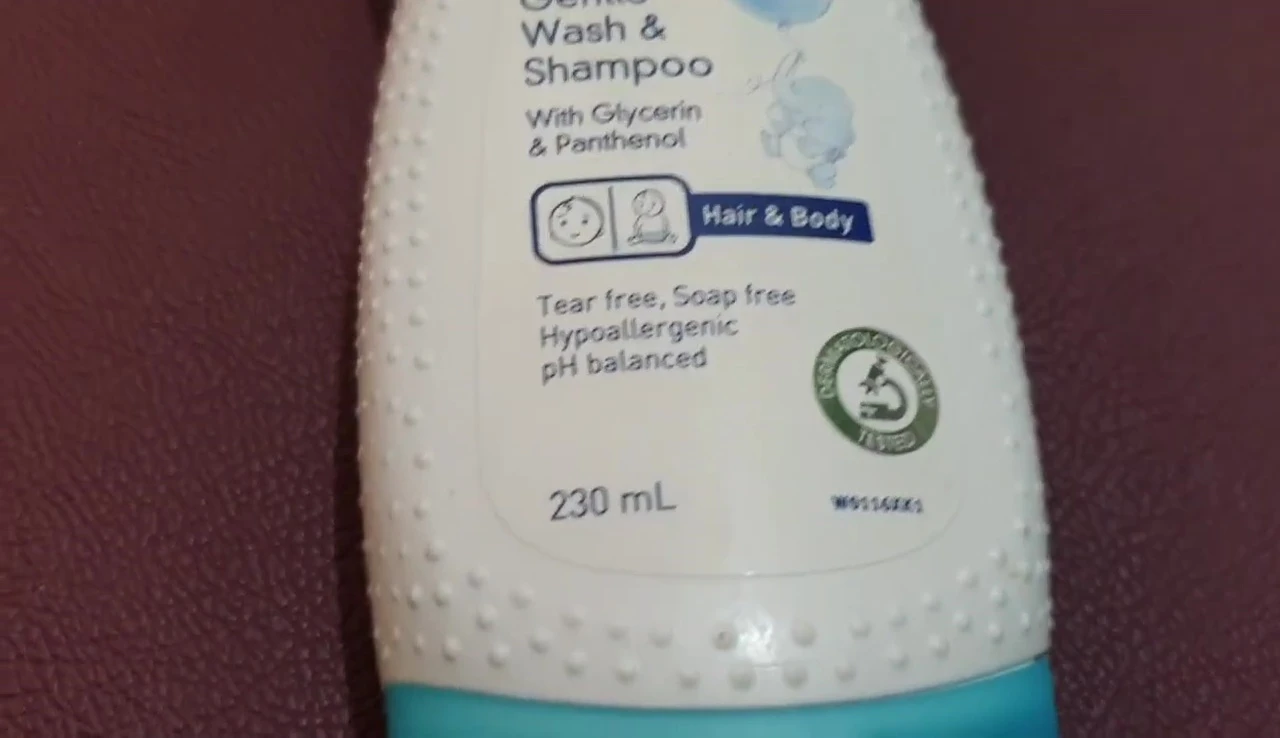 A shot focusing on the 'newborn safe' aspect of the product.