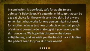 Is Johnson's Baby Soap Safe for Adults? A Dermatologist's Guide