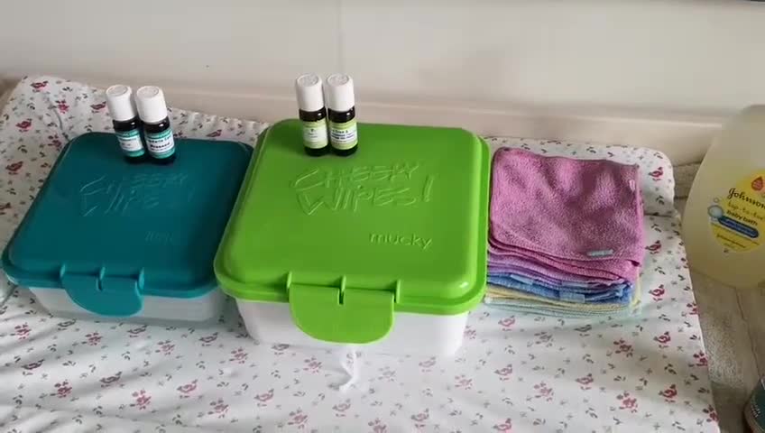 The Cheeky Wipes Rainbow Pack shown in its packaging.